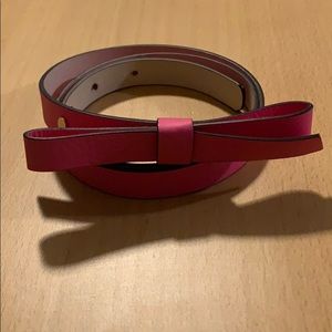 Kate Spade Skinny Bow Belt